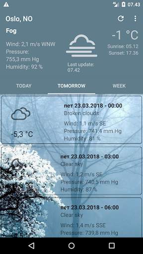 Light Weather Forecast screenshot 4