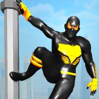 Rope Spider Battle: Crime City Spiderhero Games logo