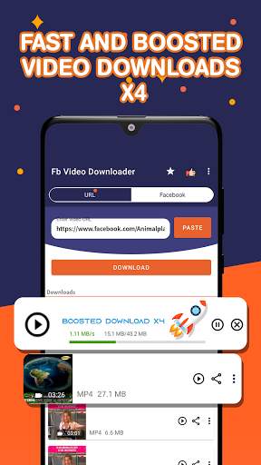 EfigeniaStudios - Video downloader for facebook HD screenshot 3