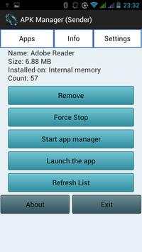 App Manager (Bluetooth Sender) screenshot 3