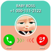 Call Baby Boss Fake 2018 icon