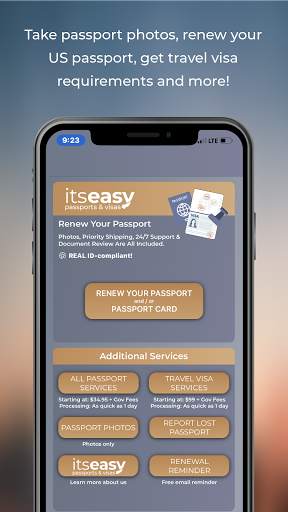 ItsEasy Passport Renewal   Passport Card   Photo screenshot 3