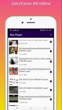 Abx Player(Play Video On Locked Phone as well) screenshot 2