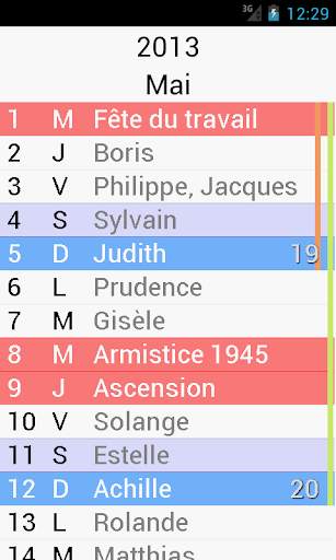 Le Calendrier скриншот 2