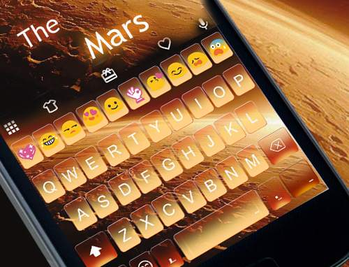 Golden Mars Emoji Keyboard स्क्रीनशॉट 5