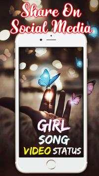 Girly Video Song Status: Female Video song Status screenshot 1