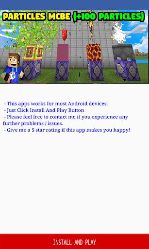 PARTICLES MCBE Addon for Minecraft PE screenshot 1