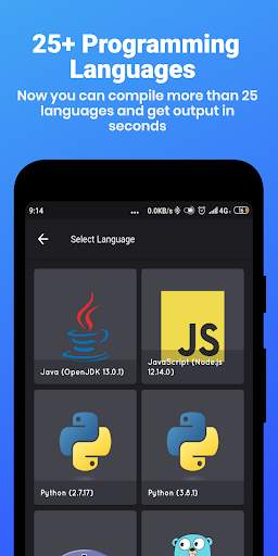 CODE COMPILER LITE screenshot 1