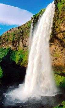 Waterfall 3D HD Wallpaper 1 تصوير الشاشة