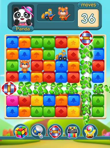 Cube Crush Rescue The Panda screenshot 3