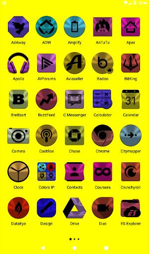 Colors Icon Pack 10 تصوير الشاشة