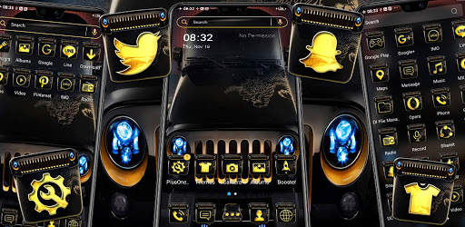 Black Jeep Launcher Theme screenshot 5