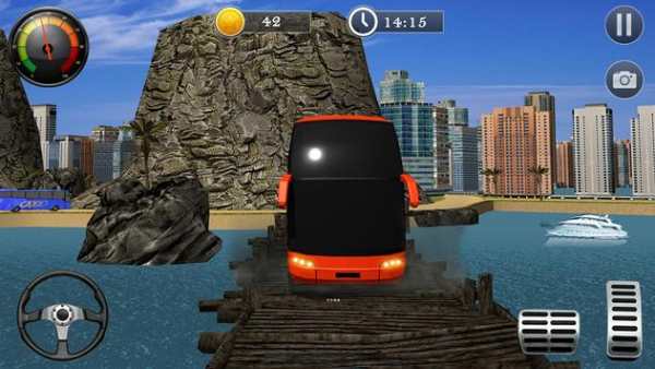 Uphill Off Road Bus City Coach Bus Simulator 2018 screenshot 20