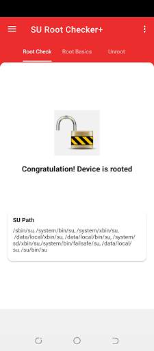 SU Root Checker  /Busybox Checker/ Root Uninstall screenshot 2