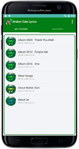 Maher Zain Lyrics - Full Album Full Offline screenshot 2