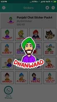 Punjabi Stickers For Whatsapp screenshot 4