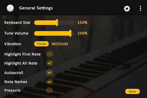 Piano screenshot 1