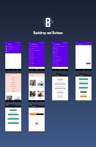 CodeX - Android Material UI Templates screenshot 9