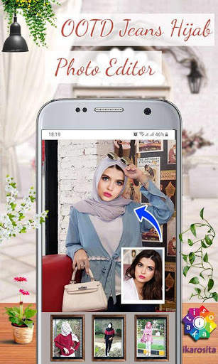 OOTD Jeans Hijab Photo Editor screenshot 4