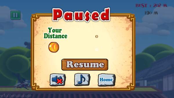 Great NINJA Run & Jump screenshot 9