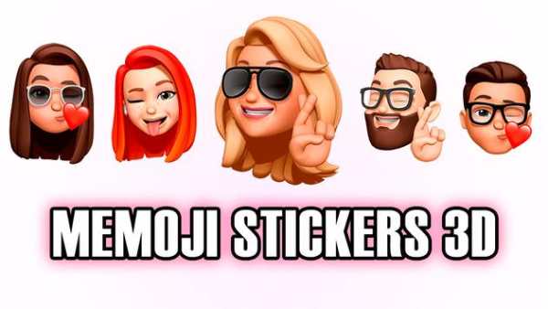 Memoji Stickers 3D screenshot 9