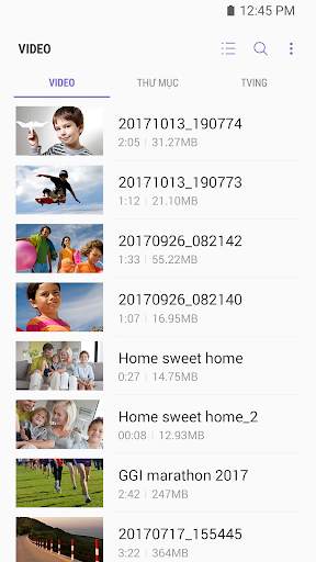 Samsung Video Library screenshot 4