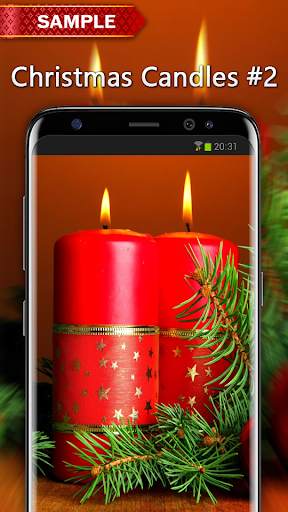Christmas Candles Wallpapers screenshot 3