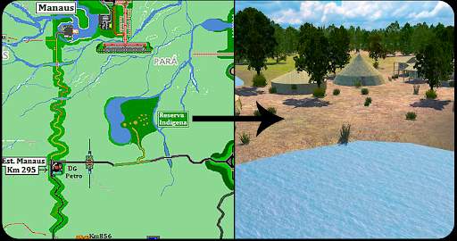 Mapa Completo World Truck Driving Simulator screenshot 3