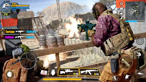 Commando Fire Free: Fire Offline Action Games 2021 screenshot 4
