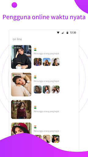 HugMe – Panggilan Video Langsung dan mengobrol screenshot 4