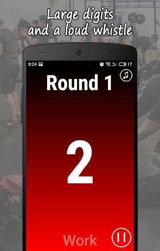 Tabata Timer L with Music screenshot 2