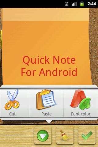 Quick Note sticky note widget screenshot 2