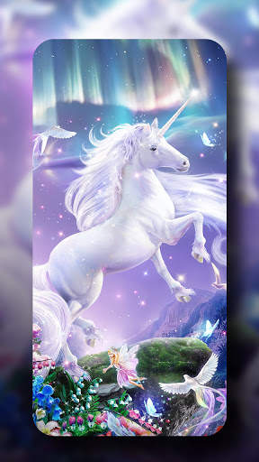 Graceful Unicorn Live Wallpaper screenshot 4