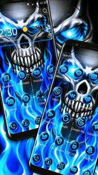 Flame Skull Theme screenshot 3