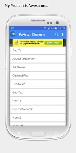 Pakistan TV Sat Info screenshot 1