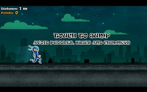 Ninja Jump and Run screenshot 2