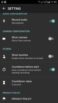 HD Game Screen Recorder - No Root screenshot 7