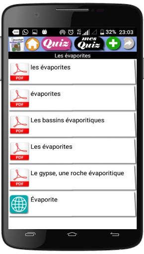 Cours de Pétrologie sédimentaire screenshot 4