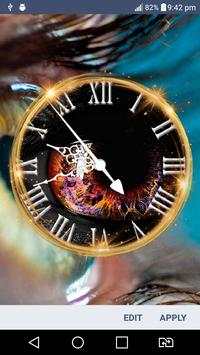 Eye Clock Live Wallpaper screenshot 3