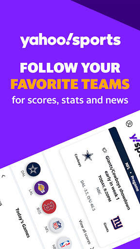 Yahoo Sports: Scores & News screenshot 1