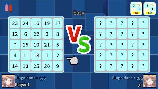 BINGO 1to25 5 تصوير الشاشة