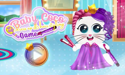Baby Coco Dress-up and Hairstyling Game screenshot 2