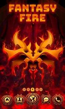 Fantasy Fire V Launcher Theme screenshot 2
