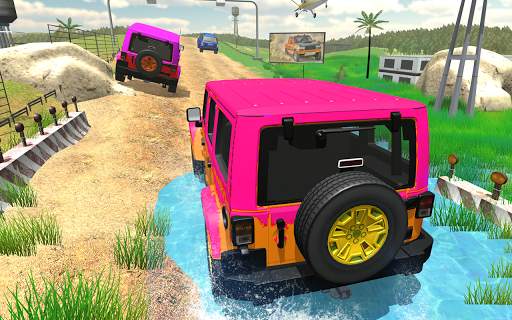 Luxury Prado Jeep Racing Free Game 2020 screenshot 1