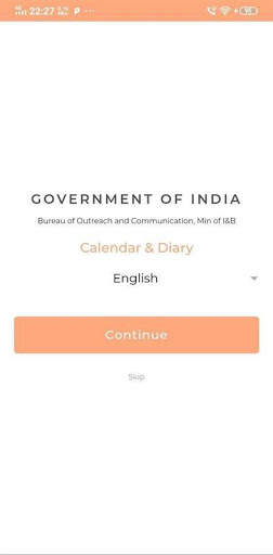 GoI Calendar screenshot 2