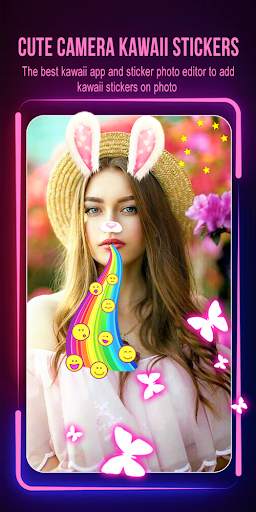 Cute Camera Kawai Stickers screenshot 2