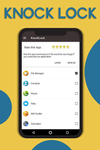 Knock Lock - AppLock screenshot 3