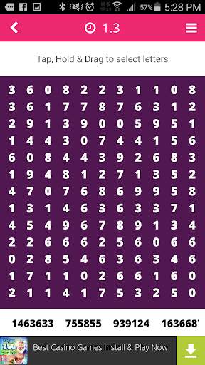 Number Search Puzzle Free screenshot 6
