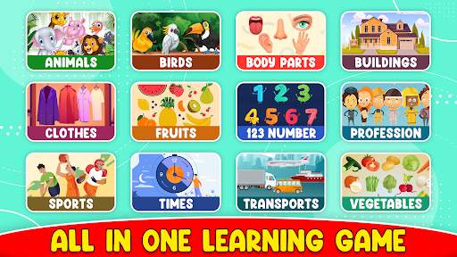 Kids Preschool Learning Games screenshot 1