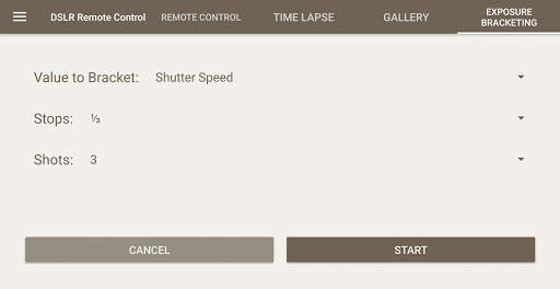 DSLR Camera Remote Control screenshot 3